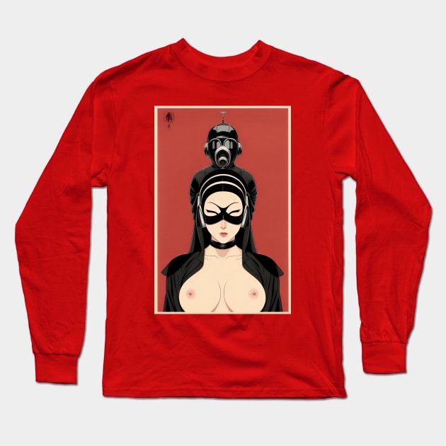 Why be a nun? Long Sleeve T-Shirt by Bespired